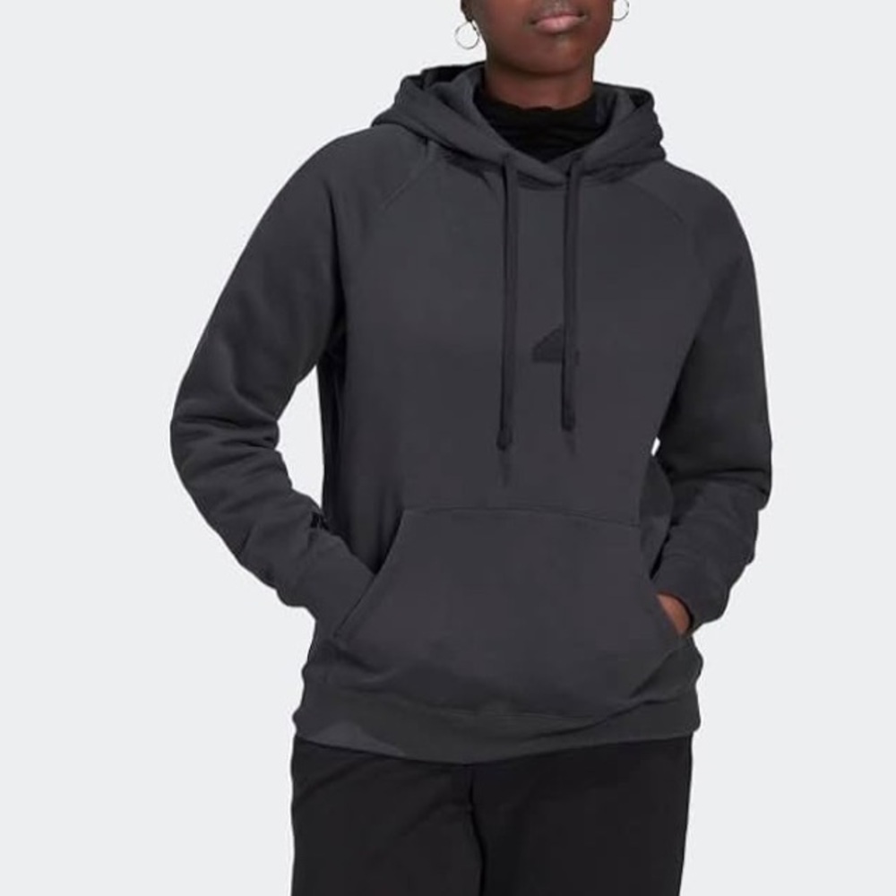 Adidas women’s oversized sweatshirt in dark grey